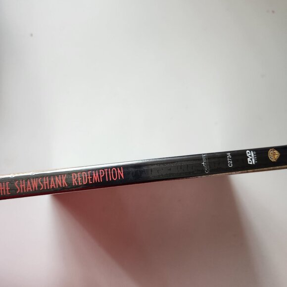 The Shawshank Redemption DVD Tim Robbins & Morgan Freeman Warner Bros - Picture 4 of 5